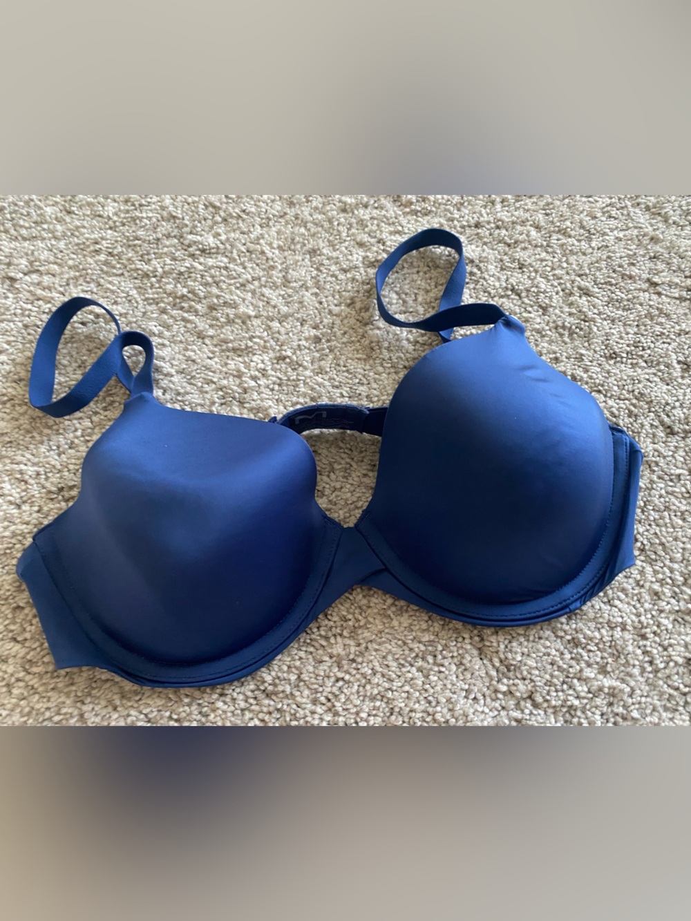 Maidenform Navy Strapless Molded T-Shirt Bra 34C